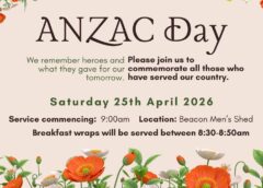 anzac day service 2026